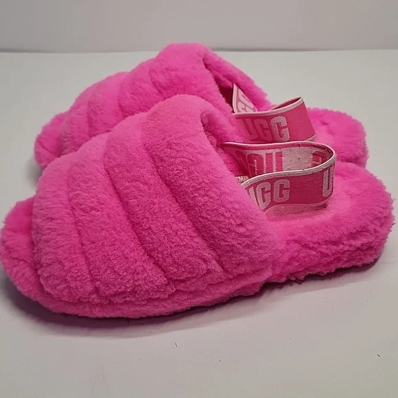UGG PINK SLIPPERS WMS SIZE 6 - Picture 7 of 10